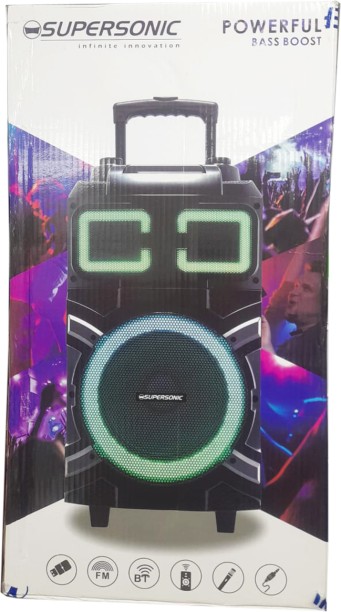 Supersonic Supersonic Powerful Wireless Bass Boost Speaker Bluetooth Home Audio Speaker 2.1