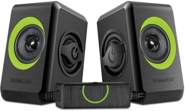 SonicGear Quatro 2 Laptop/Desktop Speaker 2.0