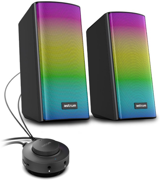 Astrum 3-in-1 USB Plug & Play -BT, TF Card, AUX & Mic Input- SU030 - Bluetooth Laptop/Desktop Speaker Stereo