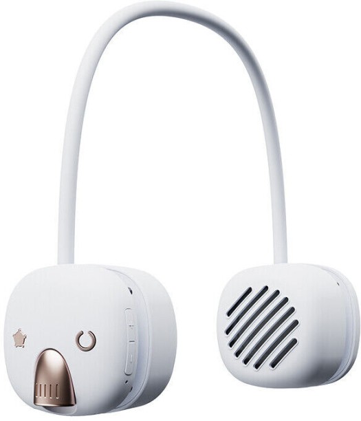 SUPER E T5 USB Rechargeable Over Neck Bluetooth Speaker With Flashlight Bluetooth Portable Speaker 5.0