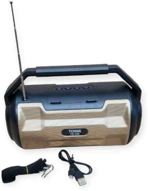 SUPER E Solar Powered Bluetooth Speaker Built In Microphone Bluetooth Portable Speaker 5.0