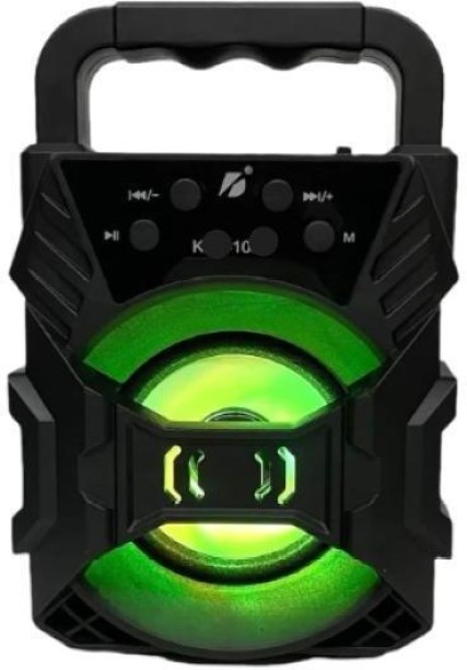 SM Bluetooth Speaker Led Light Wireless Speaker USB Flash-Memory Card Input Sound Bluetooth Portable Speaker 2.0