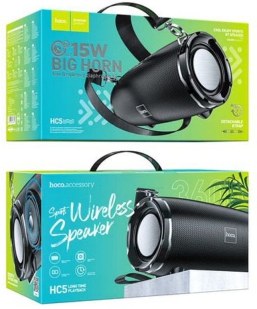 Hoco Hoco Sports Wireless Speaker Bluetooth Portable Speaker 5.0