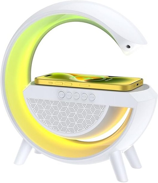 SUPER BT-2301 Wireless Charger with Bluetooth Speaker Bluetooth Portable Speaker Stereo
