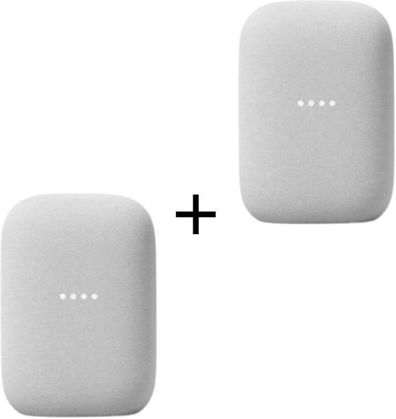 Google Nest Audio Smarthome Stereo Bundle Bluetooth Home Audio Speaker Stereo