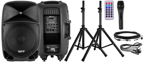 HYBRID Party Box 15 Bluetooth PA Speaker 2.0