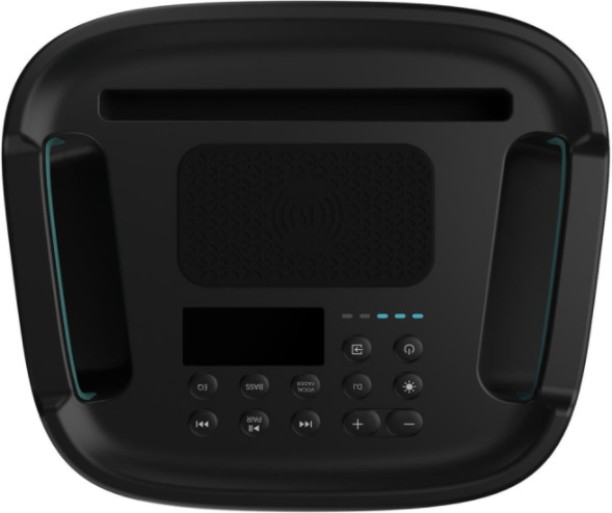 Volkano Helios Series Dual 8 inch Party Speaker + Light Effects Bluetooth Party Speaker 2.0