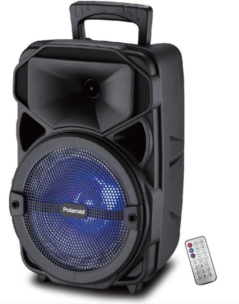 Polaroid LED DJ SPEAKER- Black Bluetooth Party Speaker 2.0