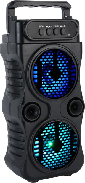 Ecco Ecco 3x2" Rechargeable Speaker – Bring the Beats Anywhere Party Speaker Stereo