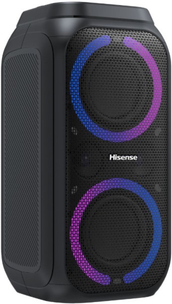 hisense 1x160W Party Rocket 160 True Wireless Stereo Bluetooth Speaker-Black Bluetooth Party Speaker 1.0