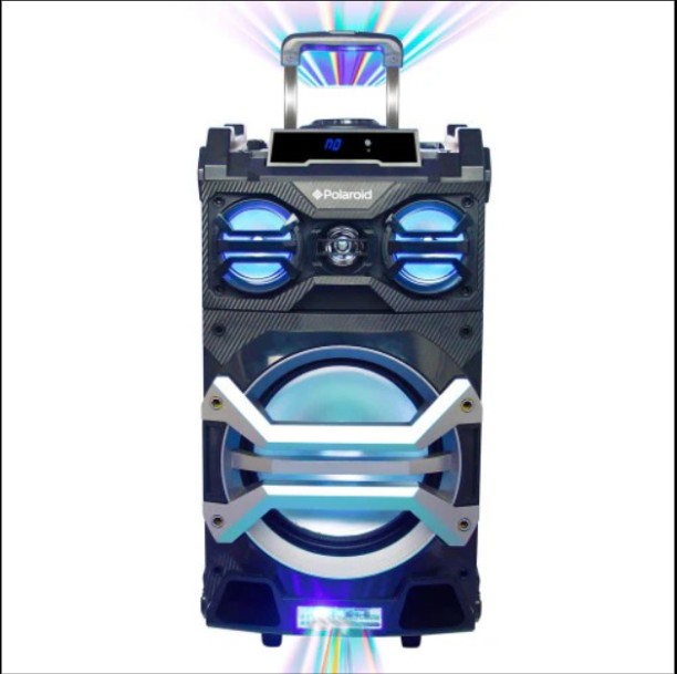 Polaroid Bluetooth 10 Trolley Speaker 0 Bluetooth Party Speaker 2.1.2
