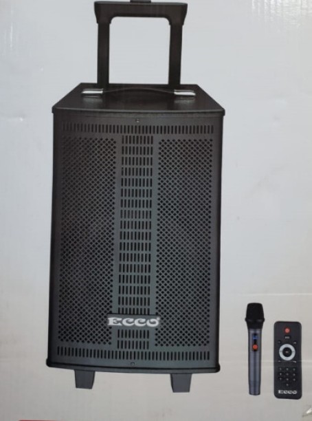 ECCO ECCO " Wireless Portable Speaker System with Remote Control, Party Speaker 2.0