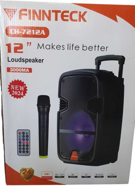 finnteck Finnteck Bluetooth Party Speaker Mono