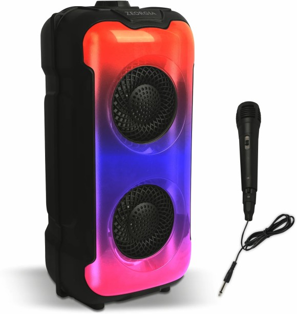HW-1002 2 × 4″ Portable Bluetooth Speaker with Mic Bluetooth Portable Speaker 2.0