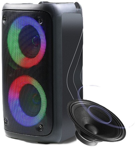 MD Tech Colorful LED Light Speaker – Portable Bluetooth Speaker Bluetooth Portable Speaker 2.0