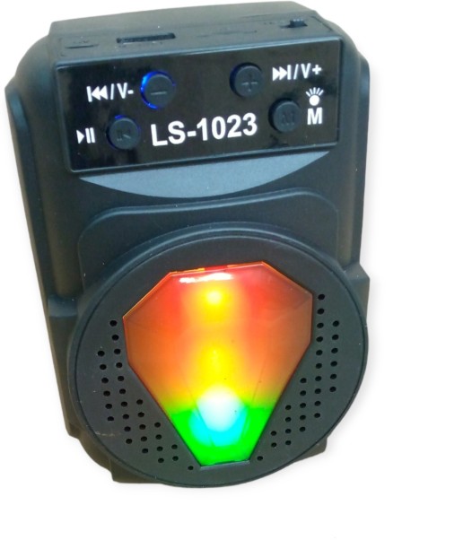 SUPER E RGB Bluetooth Speaker with USB & Micro SD Slot+ FM Radio Bluetooth Smart Speaker 5.0