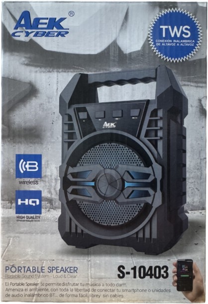 AEK CYBER AEK CYBER Bluetooth Smart Speaker Mono