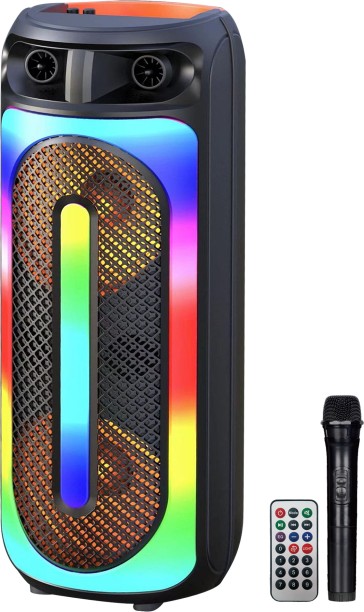 Golden Star Africa Dual 8'' Bluetooth Speaker with Microphone Bluetooth Smart Speaker 5.0