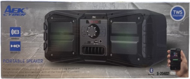 AEK CYBER AEK CYBER Bluetooth Smart Speaker Stereo
