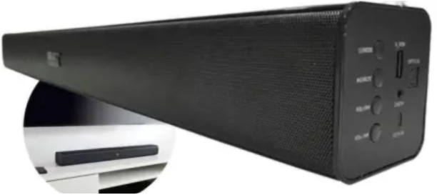 0MEGA OMEGA SOUND BAR PORTABLE BT CONNECITINN AND REMOTE CONTROLE Bluetooth Soundbar 2.0