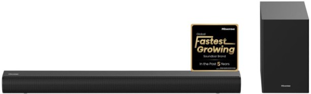 hisense 2.1Ch 140W Bluetooth Sound Bar with Wireless Subwoofer Bluetooth Soundbar 1.1
