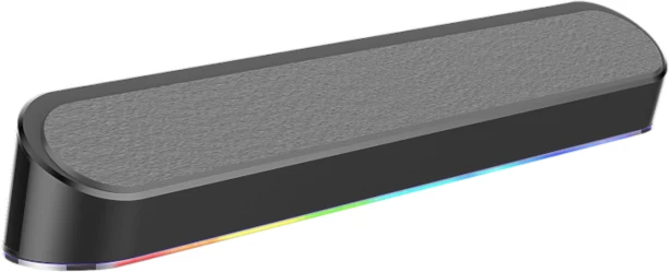 Redragon REDRAGON 2.0 Sound Bar ADIEMUS 2 x 3W RGB USB|Aux PC Gaming Speaker Soundbar Stereo