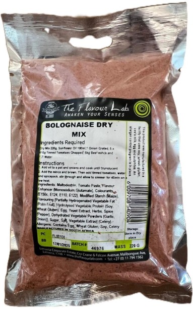 The Flavour Lab Bolognaise Dry Spice (Restaurant/ Catering Grade)