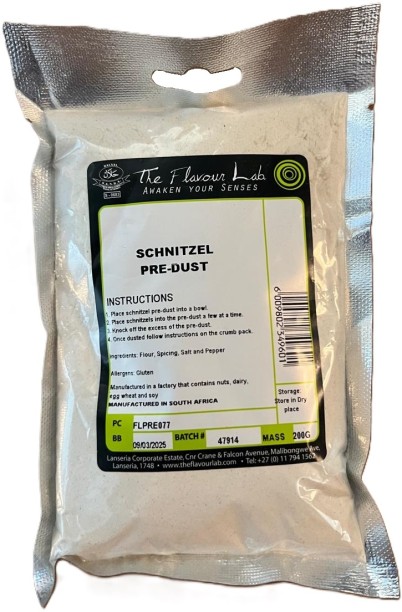 The Flavour Lab Schnitzel Pre-Dust Mix (Restaurant/ Catering Grade)