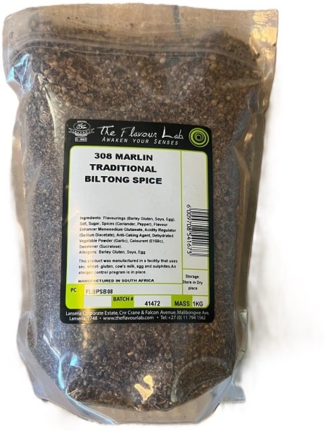 The Flavour Lab 308 Marlin Traditional Biltong Spice - Butchery Grade