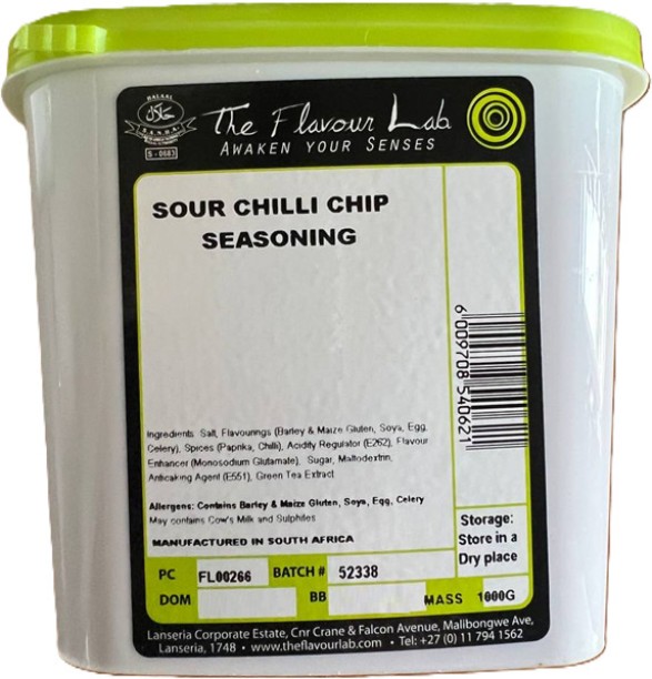 The Flavour Lab Chip Spice - Sour Chilli (Restaurant/ Catering Grade)