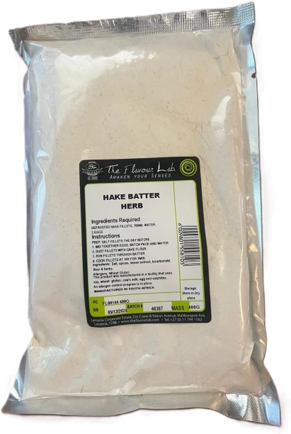 The Flavour Lab Hake Batter Herb Premix - Restaurant/Catering Grade