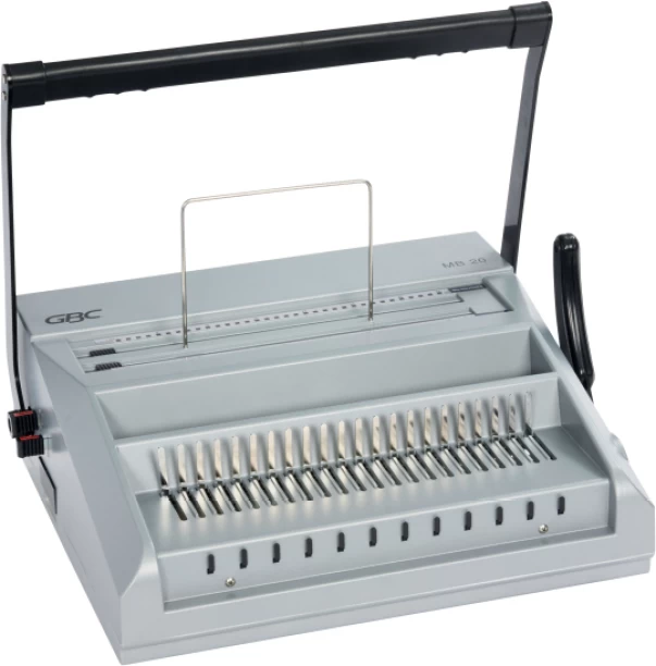GBC MB20 Heavy Duty Comb and Wire Binding Machine Manual Multi Binder