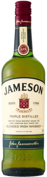 Jameson Triple Distilled Irish Whiskey