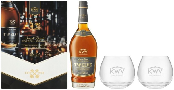KWV 12 Year Old Small Batch Potstill Brandy Potstill Brandy