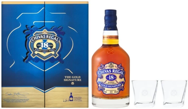 Chivas Regal 18 Year Old Gold Signature Blended Scotch Whisky