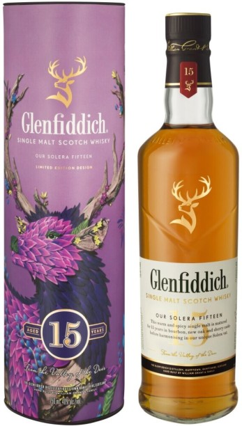 Glenfiddich Glenfiddic 15 Yo Ltd Gift Pack Single Malt Scotch Whisky