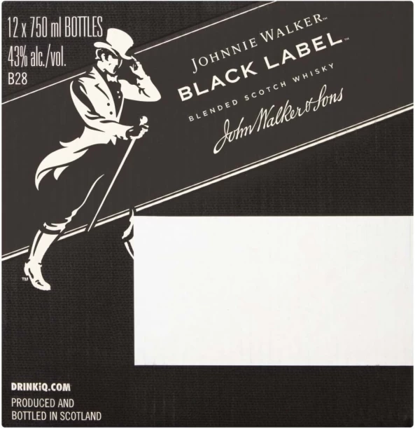 Johnnie Walker Black Label Blended Scotch Whisky