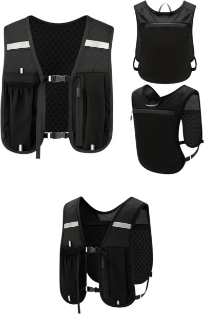 Generic Lightweight Sports Vest-Black