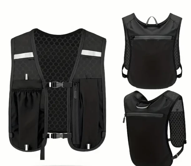 Generic Lightweight Sports Vest-Black