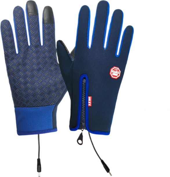 OLOEY USB Heated Gloves for Men and Women Winter Windproof and Waterproof Cycling Gloves Riding Gloves