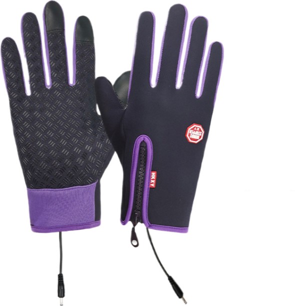 OLOEY USB Heated Gloves for Men and Women Winter Windproof and Waterproof Cycling Gloves Riding Gloves