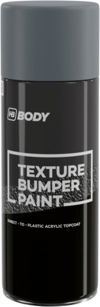 HB Body Bumper Paint Black HB513A Textured Flammable Spray Paints