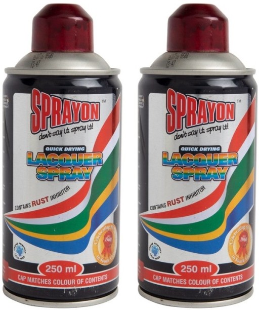 Sprayon Maroon Matte Spray Paints