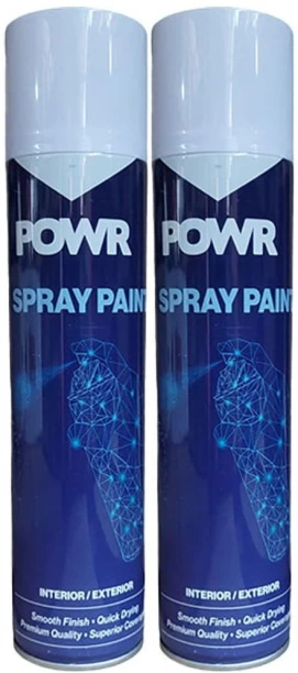 POWR Spray Paint Appliance White Gloss Flammable Spray Paints