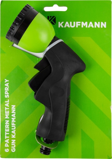 Kaufmann Garden Metal Pistol Sprayer 6 Pattern spray
