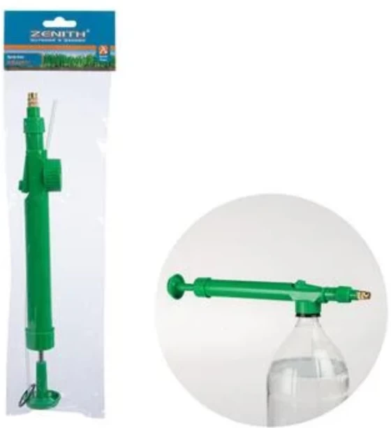 Zenith Garden & Cleaning Pump Sprayer – 300 mm Home gardeners, Kids helping in the garden, Spot-spraying without bulky equipment, Budget-conscious users (uses common bottles)