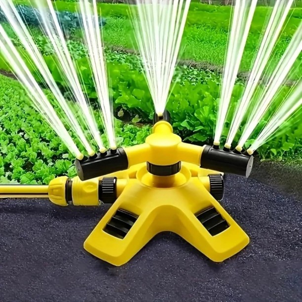 Bloo 360° Rotating Adjustable Water Sprinkler, 2024 New Water Sprinkler for Lawn, Automatic Rotating Sprinkler for Yard Irrigation System, Large Area Coverage, Water Sprinklers for Yard, Lawn, Garden 0