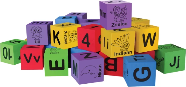 RGS Group 3D Alfabetblokkies Soft Blocks