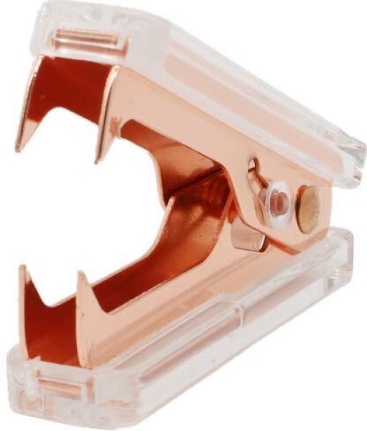 OMGift Clear Acrylic Staple Remover Dress Up Home | Office | School Desk Accessories Stapler Pin Remover
