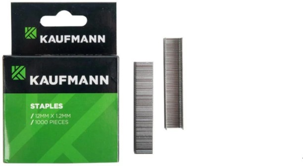 Kaufmann Heavy Duty Staples 12mmx1000 P/Pack - 2 Pack Staples